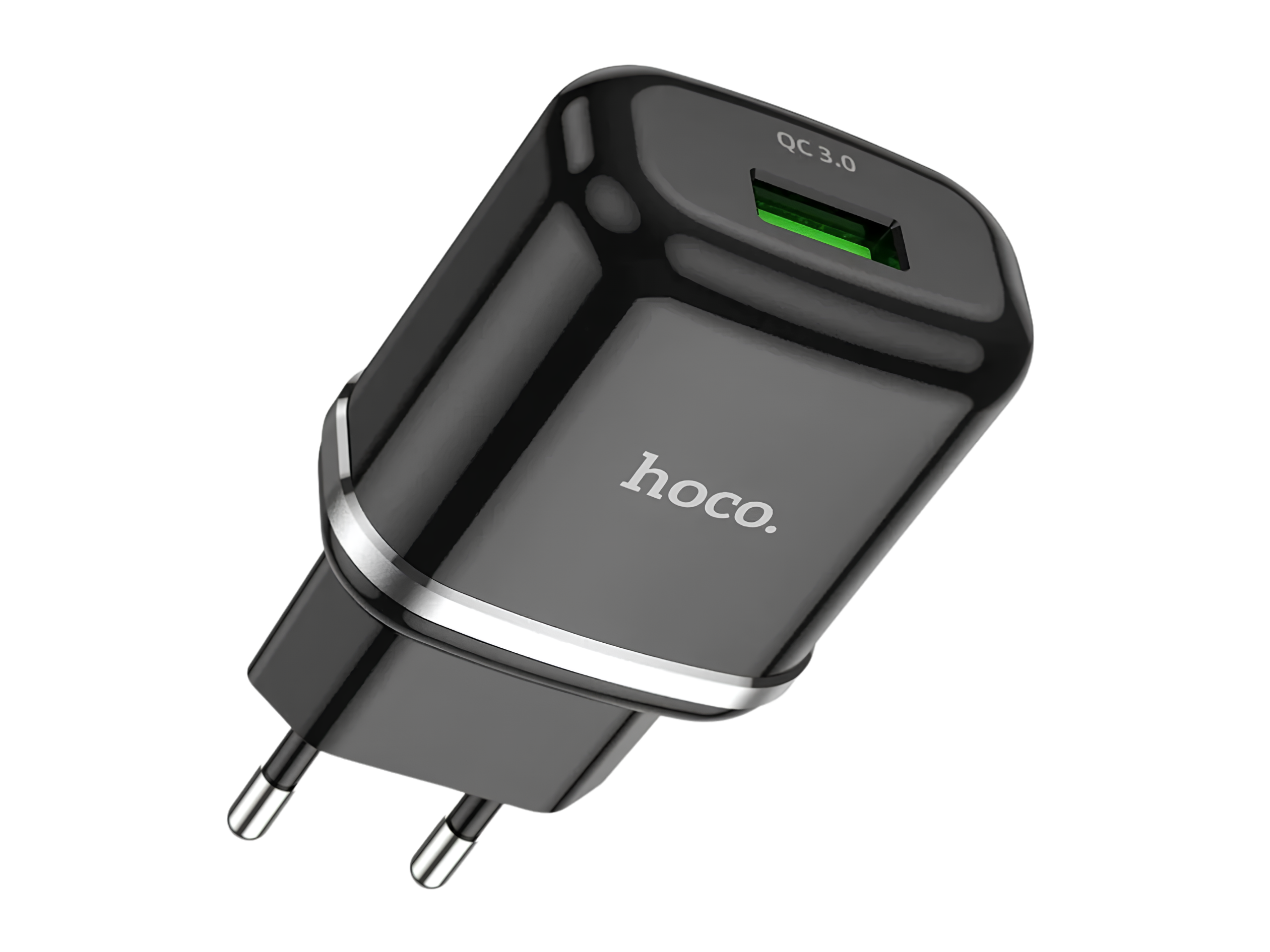 Cargador Adaptador USB Hoco C12Q 18W (Certificado SEC) - Imagen 2