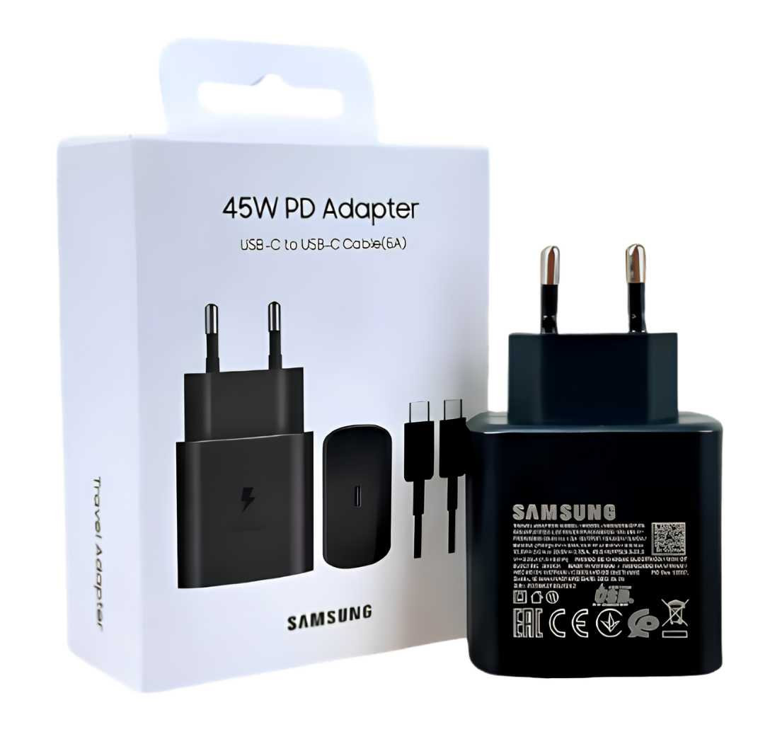Cargador Samsung 45 W Tipo C Negro - Imagen 3