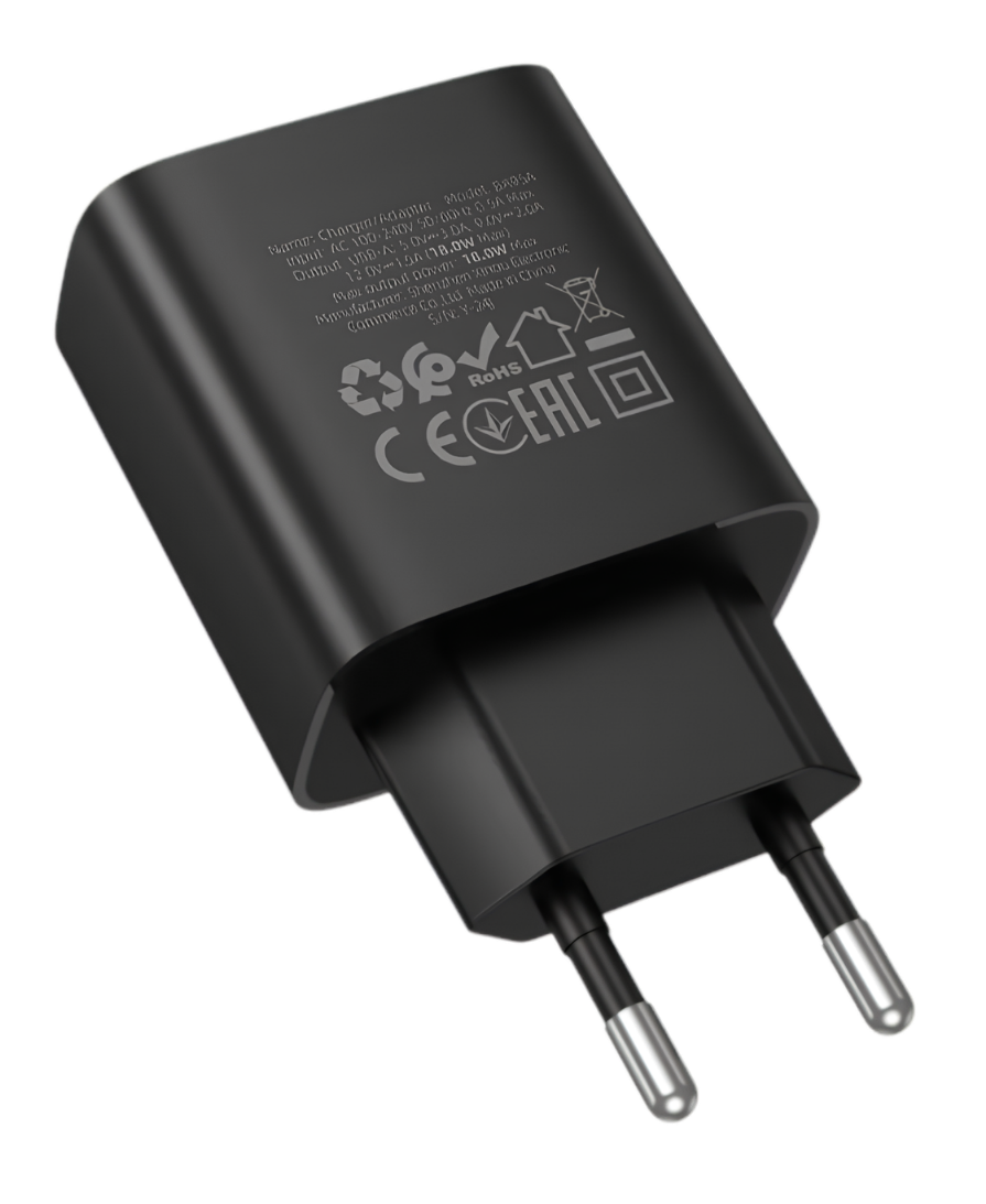 Cargador Borofone BA95A QC 18W Pantalla Digital - Imagen 3