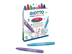 Marcadores 8 Colores Magic Lettering Giotto